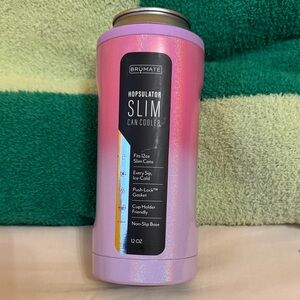BrüMate Hopsulator Slim Can Cooler - Pink/Lavender Shimmer